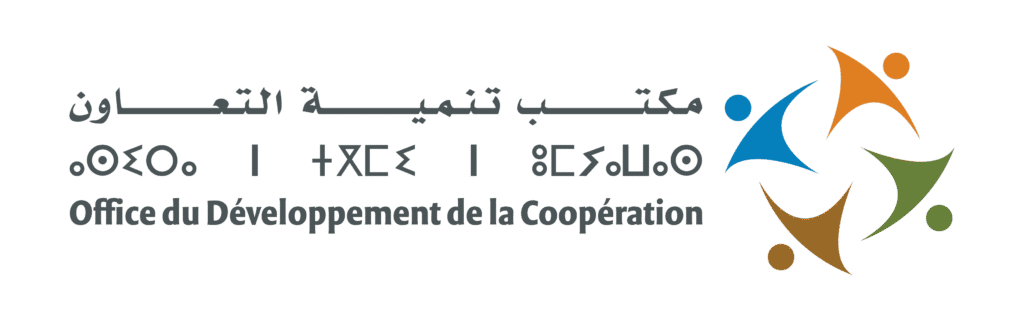 Logo de l'Office du Développement de la Coopération (ODCO), organisme public marocain accompagnant les coopératives et partenaire institutionnel présenté par Atlas Products.
